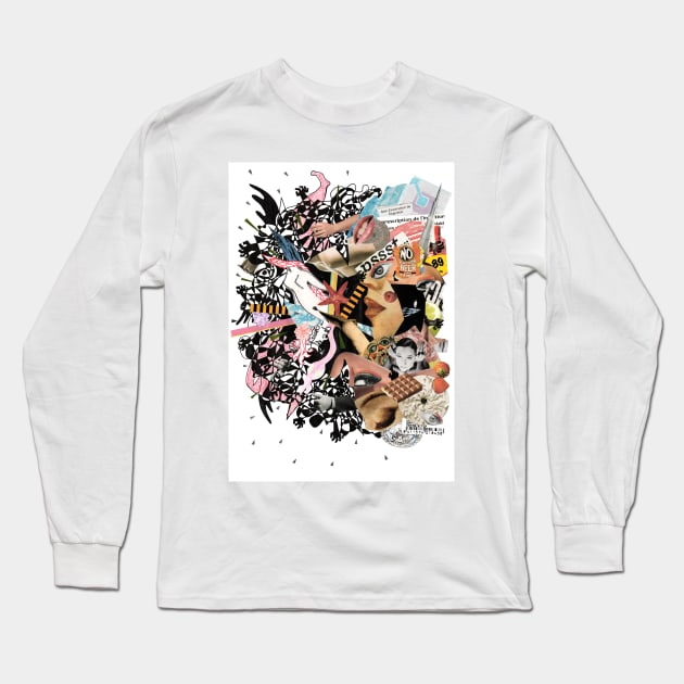 Sketch of "New universes would be formed" Long Sleeve T-Shirt by CarolinaCampos